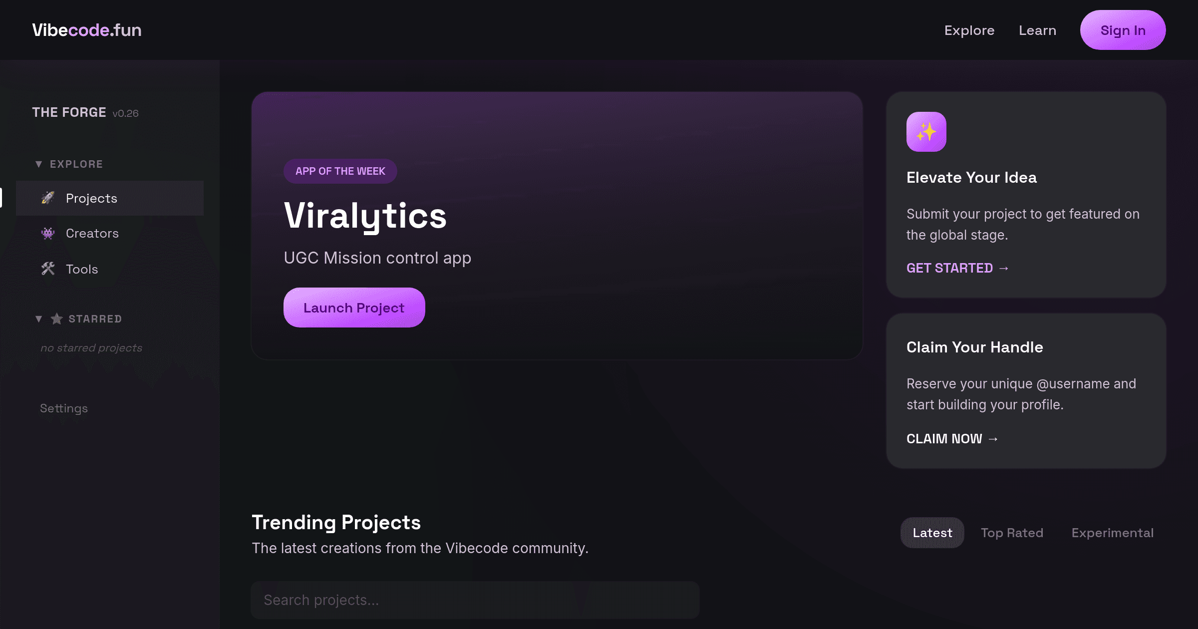 vibecode.fun preview